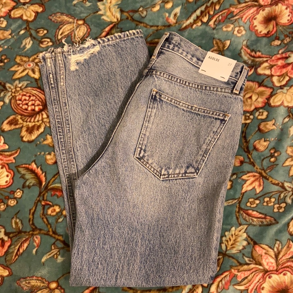 Agolde jeans Lana Mid-high rise